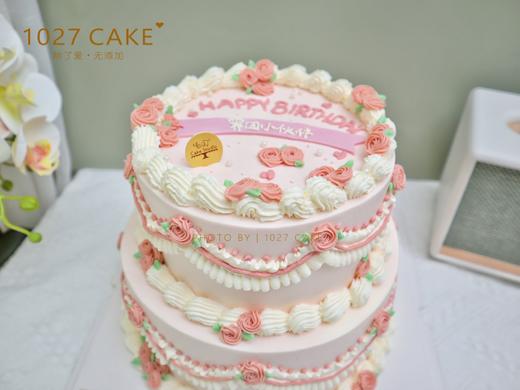 1027CAKE | 双层 蛋糕  复古简约 商品图1