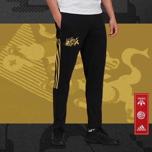 ADIDAS/阿迪达斯 尤文图斯21春节款夹克短袖卫衣长裤套装GU6962 商品图4