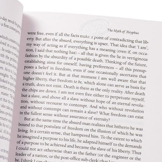 预售 【中商原版】西西弗的神话 英文原版小说英文版 The Myth of Sisyphus  Albert Camus  企鹅经典Penguin Classics 商品图3