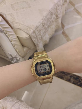 卡西欧钢带方块表-金色，特价🉐️清仓，