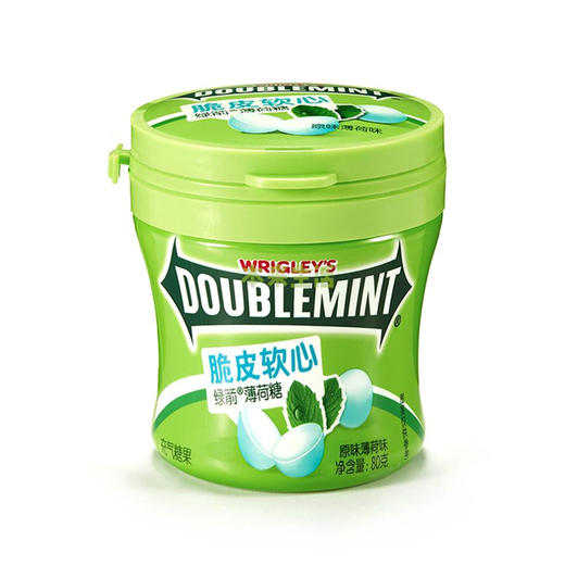 【百】绿箭脆皮软心80g瓶装 商品图0