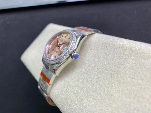 NOOB劳力士 蚝式恒动31日志 秀而不媚 恒久优雅 。【表壳】尺寸31Mm，采用耗式钢与18K，表圈采用白金狗牙圈，圈口镶多粒施华洛斯奇钻 ，保证100米防水 商品图11