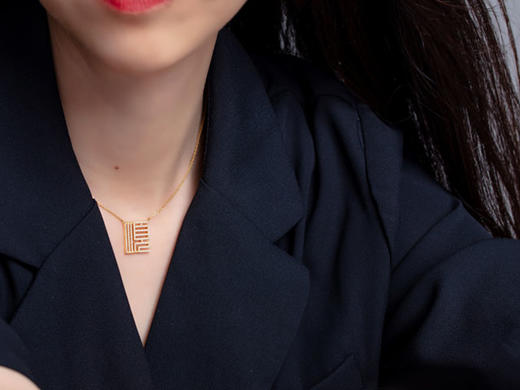 「 顺 」项链 商品图3