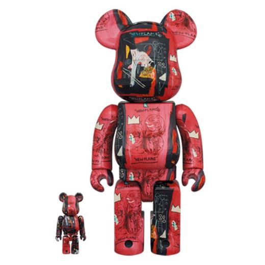 Bearbrick 巴斯奎特andywarhol联名初代 400%+100% 商品图0