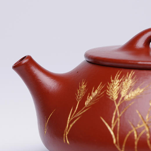 宜兴龙德堂陶艺 汤宣武 《令瓢之芒种》 原矿大红袍 150 cc 商品图4