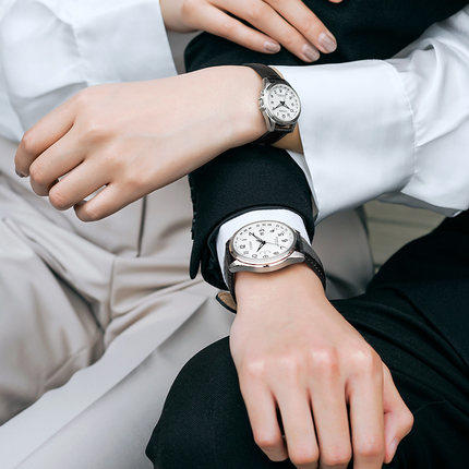 西铁城日本官方正品多局接收电波万年历光动能日历男表CB0250-17A 商品图3