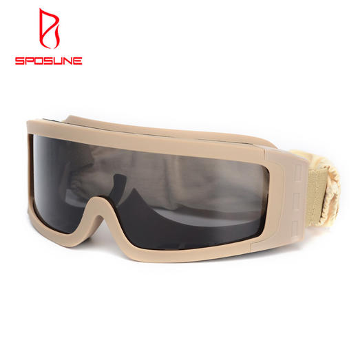 【眼镜】战术护目镜军迷眼镜射击运动摩托车风镜真人CS户外防冲击 商品图3