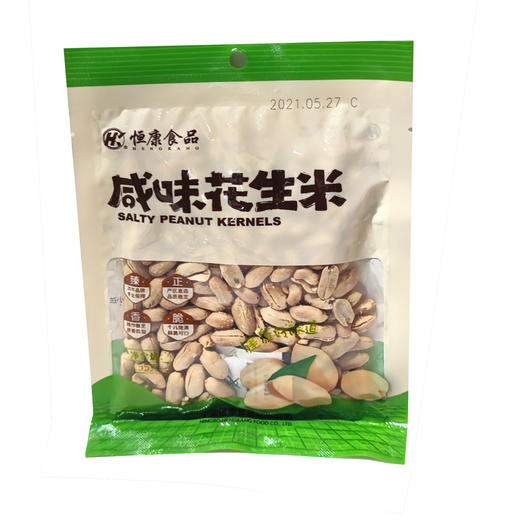 【百】恒康咸味花生米155g 商品图0