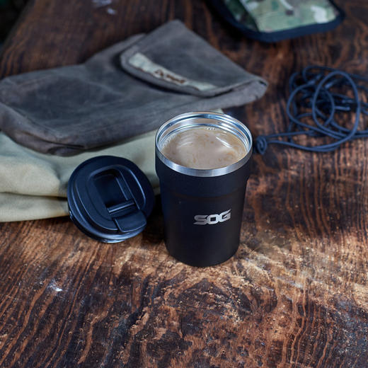 SOG索格360ML保温咖啡杯双层不锈钢露营随手杯 商品图5