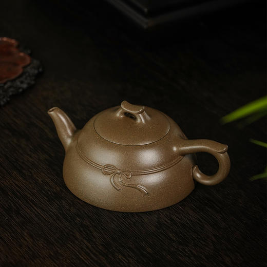 宜兴龙德堂陶艺 汤宣武《角黍》原矿老青段泥 200  cc 商品图2