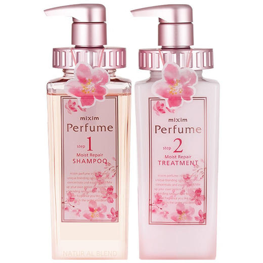 miximPOTION觅籍香氛樱花洗发水护发素套装氨基酸无硅油440ml+440g 香氛限定款 商品图0