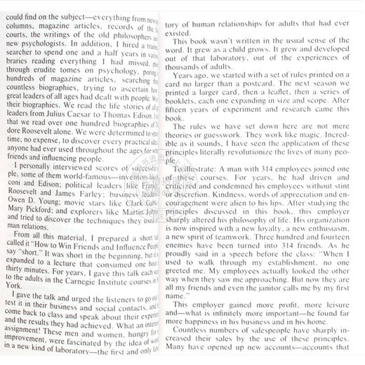 现货 人性的弱点 更新版 英文原版 How to Win Friends and Influence People 戴尔 卡耐基 Dale Carnegie 社交技巧 人际沟通 商品图3