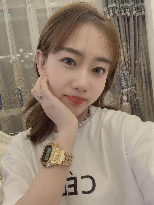 卡西欧钢带方块表-金色，特价🉐️清仓， 商品图2