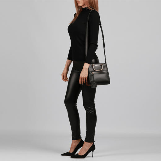 ALEXANDER MCQUEEN 亚历山大·麦昆 女士Tall Story提挎包 黑色 656471 D78AA 1050 商品图3
