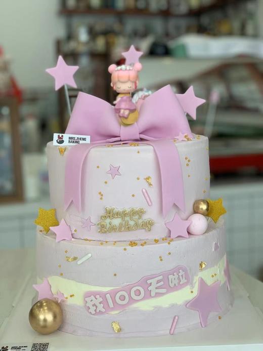 粉色蝴蝶结双层加高款 商品图1