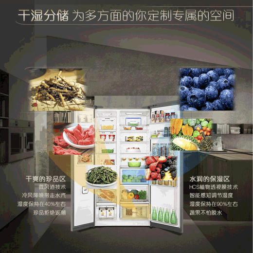 卡萨帝（Casarte）冰箱BCD-643WDCSU1 商品图6