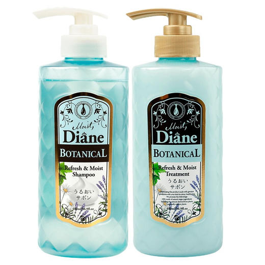 黛丝恩（Moist Diane）植萃天然无硅油控油去屑清爽洗发水洗护套装 -去屑清爽 商品图5
