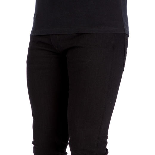 ALEXANDER MCQUEEN 亚历山大·麦昆 男士棉质黑色牛仔裤 625677 QRY49 1000 商品图2