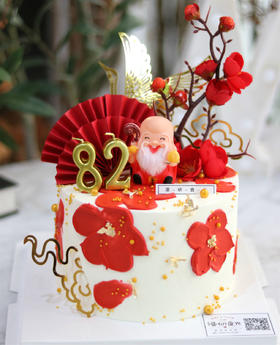 [生日蛋糕]国潮寿星款