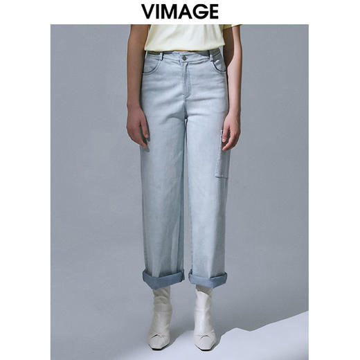 VIMAGE纬漫纪V1505111裤子 商品图4