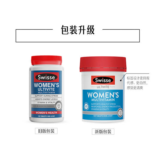 【直邮】Swisse女士复合维生素 120粒一天一粒 商品图2