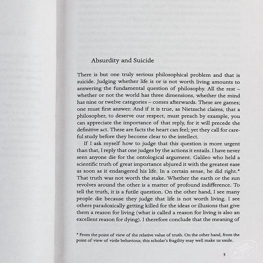 预售 【中商原版】西西弗的神话 英文原版小说英文版 The Myth of Sisyphus  Albert Camus  企鹅经典Penguin Classics 商品图5