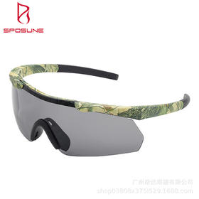 【户外眼镜】防雾骑行眼镜近视男女户外运动沙军版特战军迷射击战术护目镜钓鱼