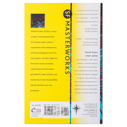 【中商原版】献给阿尔吉侬的花束 英文原版 Flowers for Algernon （星云奖） 商品图1