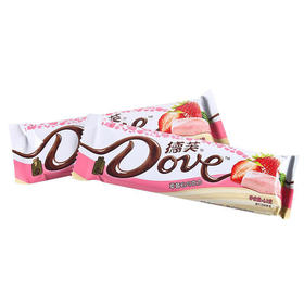 【百】德芙草莓白巧克力42g
