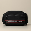 ALEXANDER MCQUEEN 亚历山大·麦昆 男士LOGO印花胸包腰包 黑色 625512 HV2AB 1083 商品缩略图0