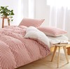 【床上用品】*针织天竺棉良品条纹被套罩床笠四件套 商品缩略图1
