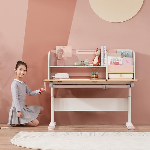 2平米儿童实木学习桌椅 勤学系列（俄罗斯进口A级桦木） 商品图1