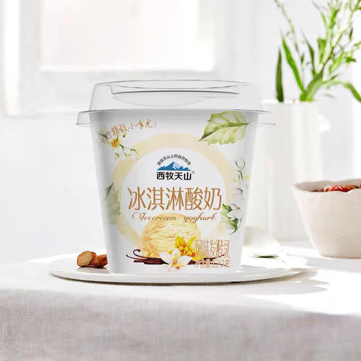 【新疆西牧天山冰激凌酸奶】120g*12/箱，入口丝滑 商品图0