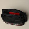 ALEXANDER MCQUEEN 亚历山大·麦昆 男士LOGO印花胸包腰包 黑色 625512 HV2AB 1083 商品缩略图1