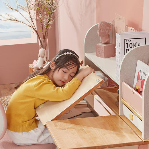 2平米儿童实木学习桌椅 勤学系列（俄罗斯进口A级桦木） 商品图3