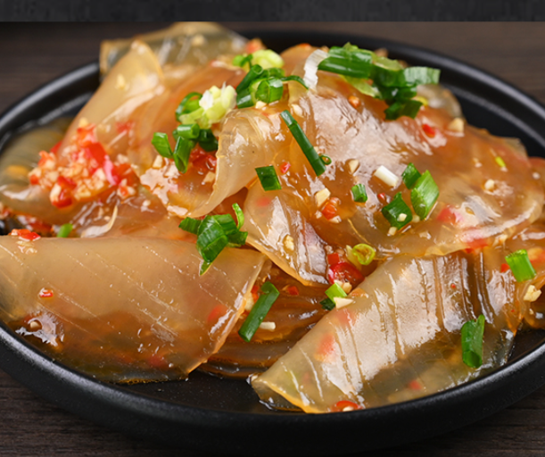 土豆粉皮自然农法种植的土豆为原料不加矾不加胶不成条口感q弹爽滑经