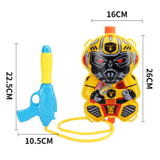 【夏日水战神器】儿童背包水枪玩具 小孩夏季户外戏水玩具 吃鸡水枪六一幼儿园礼物 通过CCC认证 商品图6