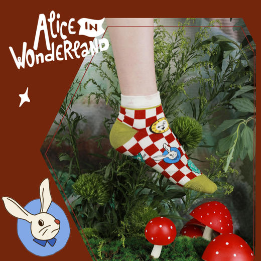 【人文之宝】爱丽丝短款袜子礼盒（大人者，不失赤子之心） 商品图1
