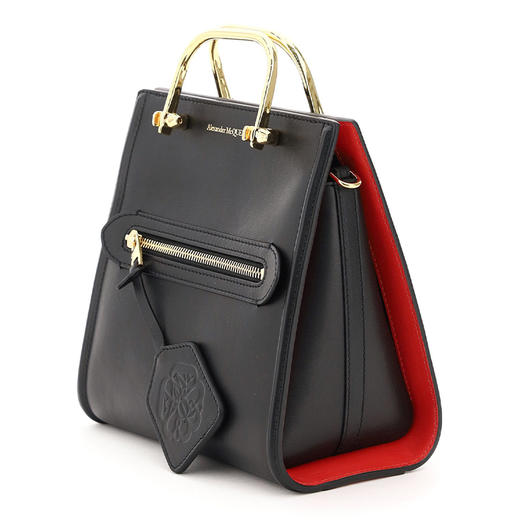 ALEXANDER MCQUEEN 亚历山大·麦昆 女士Tall Story提挎包 黑色 656471 D78AA 1050 商品图1