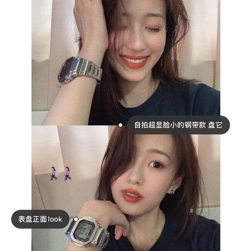 卡西欧钢带方块表-银色，特价🉐️清仓， 商品图3