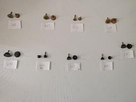 卡内基双层圆形钉跟