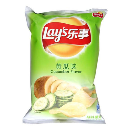 【百】乐事薯片 清爽黄瓜味70g 商品图0