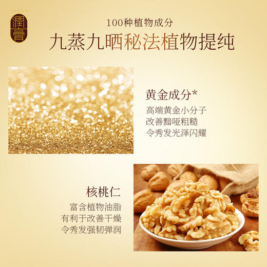 LG睿嫣润膏奢华闪耀洗发水 洗护二合一（金）250ml*2 商品图2