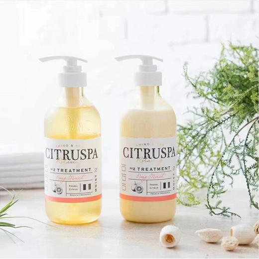 日本CITRUSPA丝萱芭洗发水护发素套装 滋润柔顺蓬松不毛躁氨基酸进口 商品图1