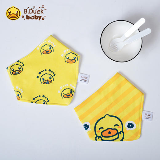 B.Duck小黄鸭三角巾2条装  XHY 商品图1