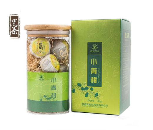 黑茶 道然 2017年安化天尖小青柑 120g（约9颗，每颗12-13g） 商品图0