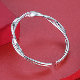 子佩集S999银【晚霞】手镯【ZAS136Y】2107