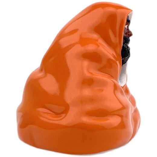 不仁斋薛继业陶瓷雕塑景德镇菩提达摩坐像装饰摆件 商品图4