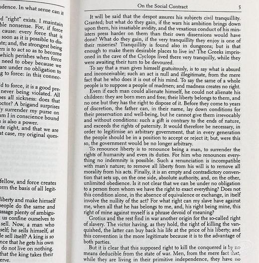 【中商原版】卢梭：社会契约论 英文原版 On the Social Contract Jean-Jacques Rousseau 政治哲学 商品图7