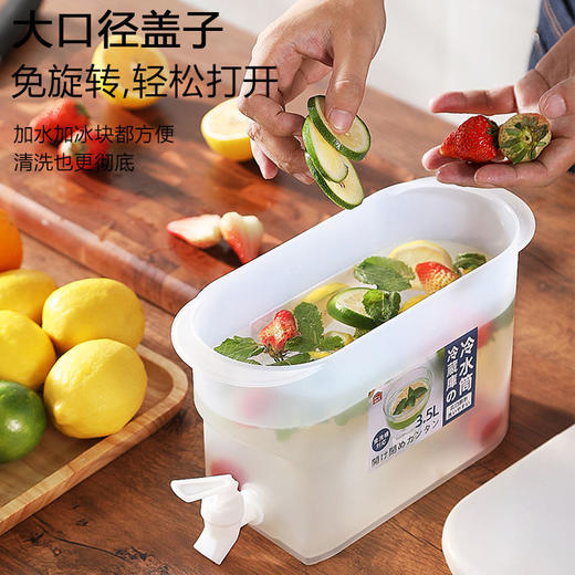 自带龙头的冷水壶夏家用冰箱冷水桶水瓶冰水壶大容量果汁壶 商品图6